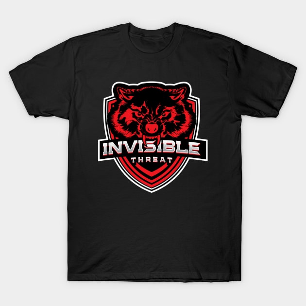Invisible Threat Gaming T-Shirt by UneasyChicken